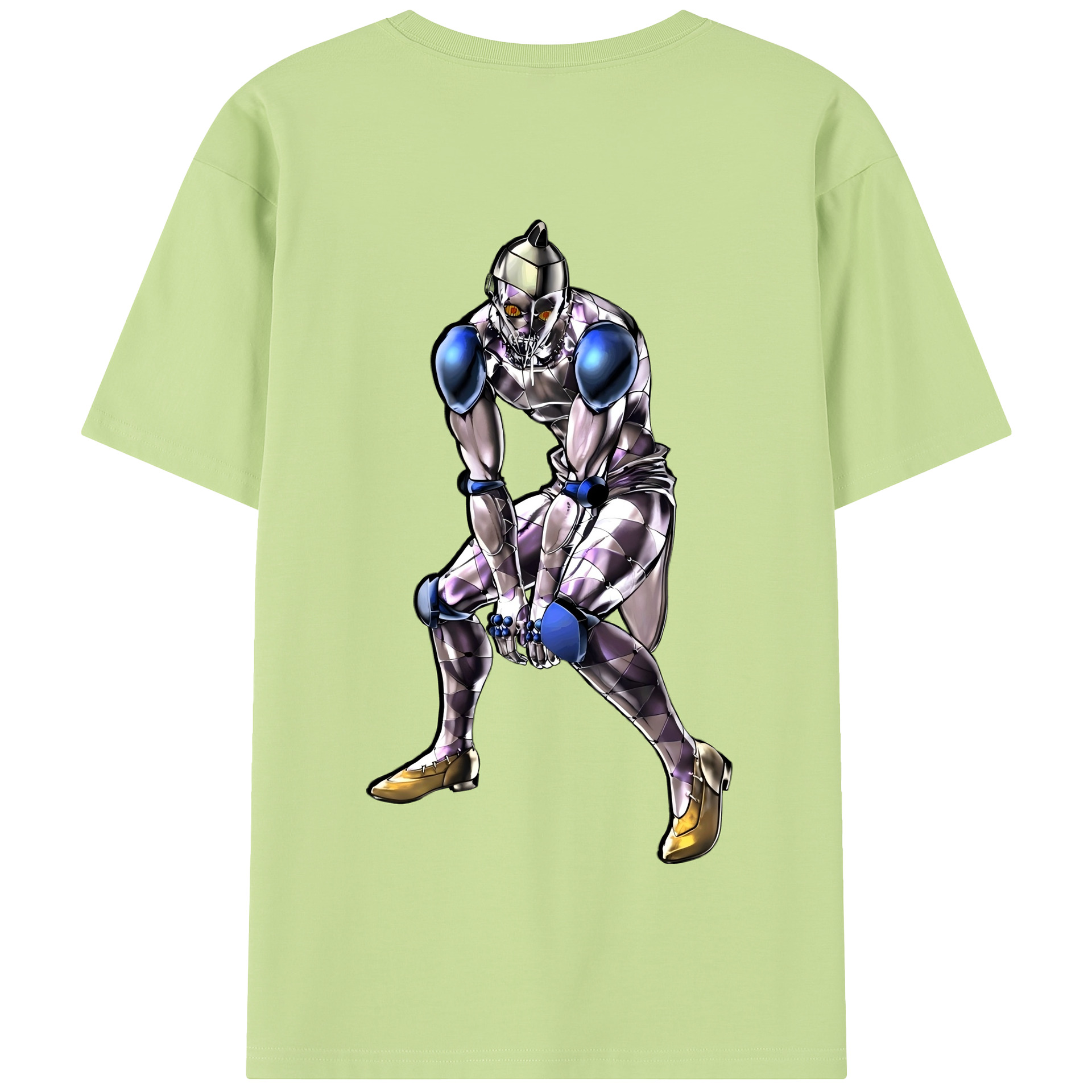 （画像用） ジョジョの奇妙な冒険 JoJo's Bizarre Adventure 綿100％半袖Tシャツ（背面プリント）